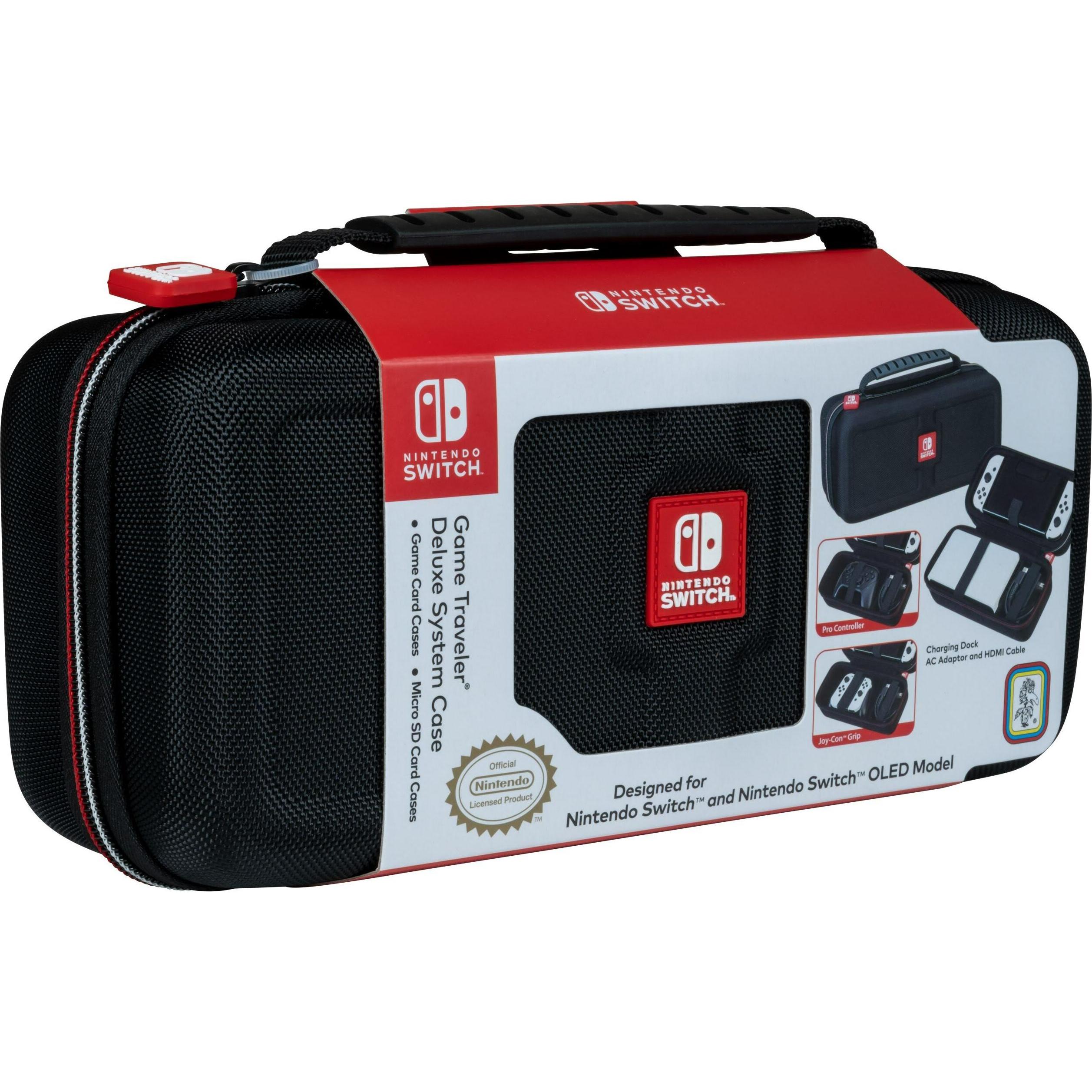 Nacon Gaming Nero Game Traveler Deluxe System Case (Switch, Switch Oled), Altri Accessori Gaming,