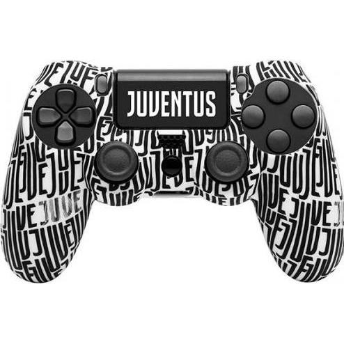 GED Controller Skin Juventus White Bg (PS4) (PS4), Gaming Controller, Weiss, Schwarz