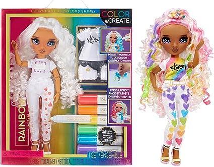 Actual product image MGA Rainbow High Color & Create- Lila
