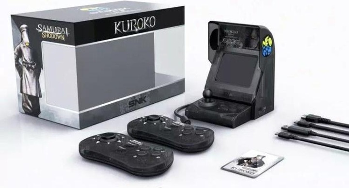 Actual product image SNK Neo Geo Mini - Samurai Shodown Kuroko Limited Edition (black)