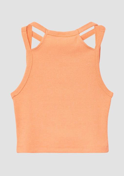 Produktbild S.Oliver T-Shirt Verkürztes Tanktop aus Rippware mit Cut-outs (146, 152)