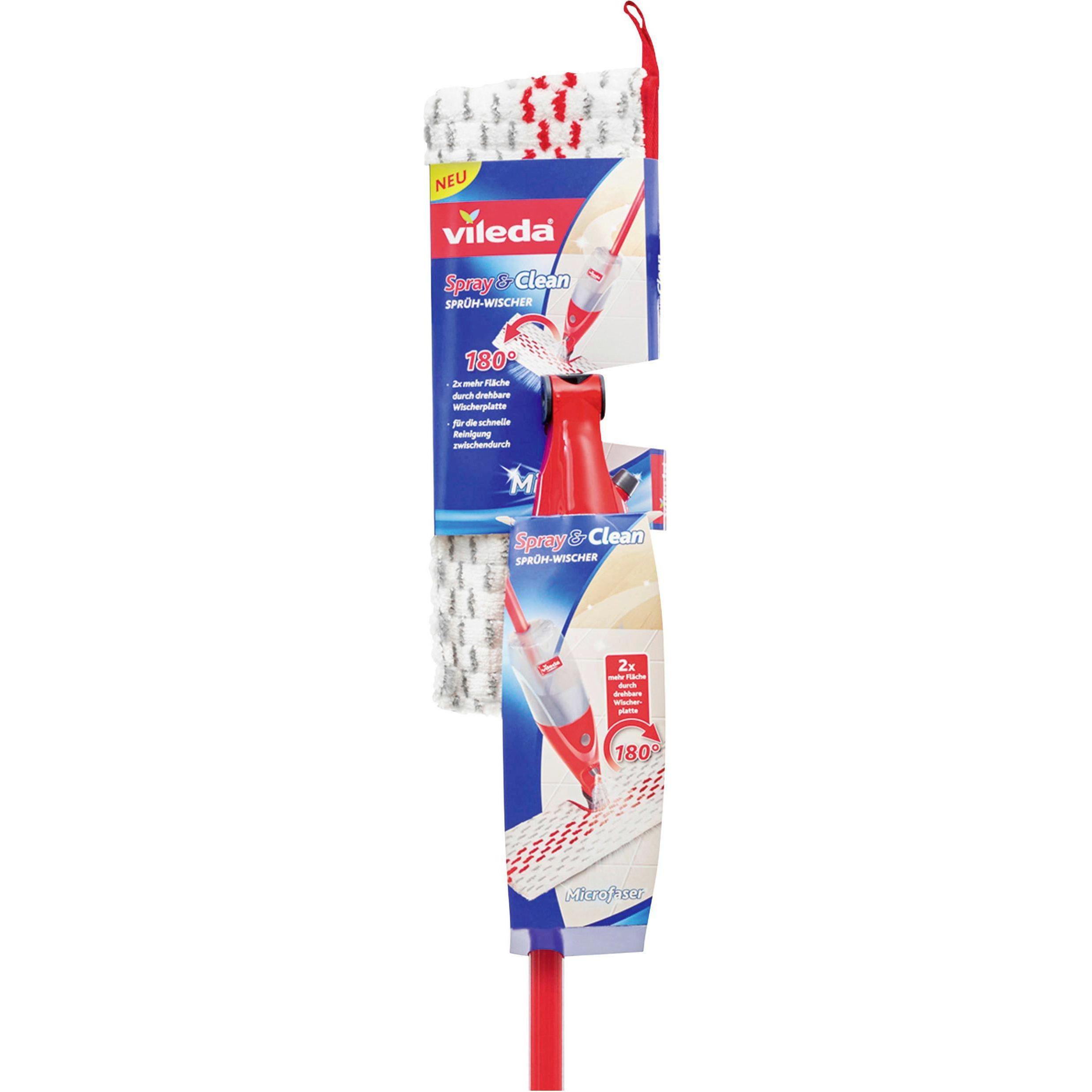 Vileda Spray Clean, Reinigungsutensil, Rot