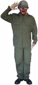 Actual product image Morris Costumes Zombie soldier (One size)