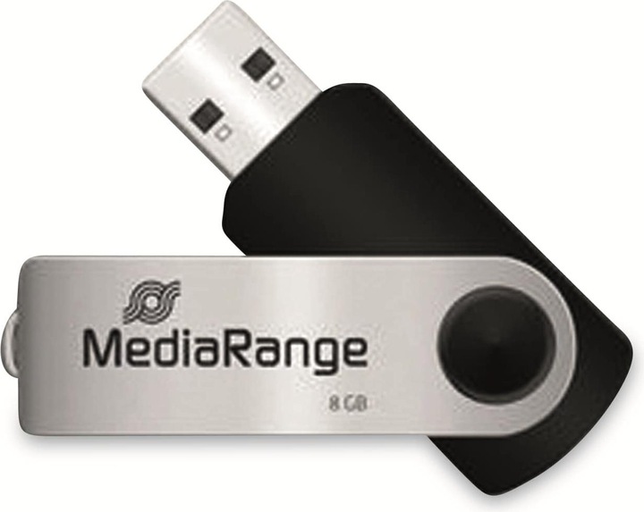 Image du produit MediaRange Memory Stick MR908 (8 Go, USB-A, USB 2.0)