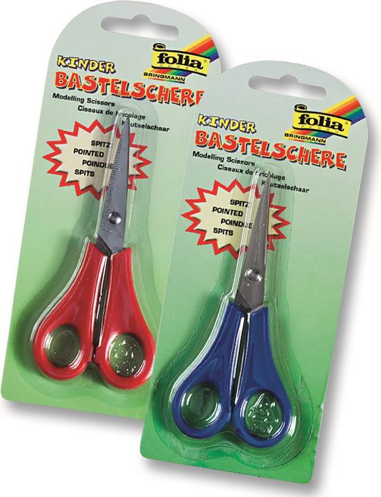 Actual product image Folia craft scissors SPITZ, approx. 13,5cm (13.50 cm)