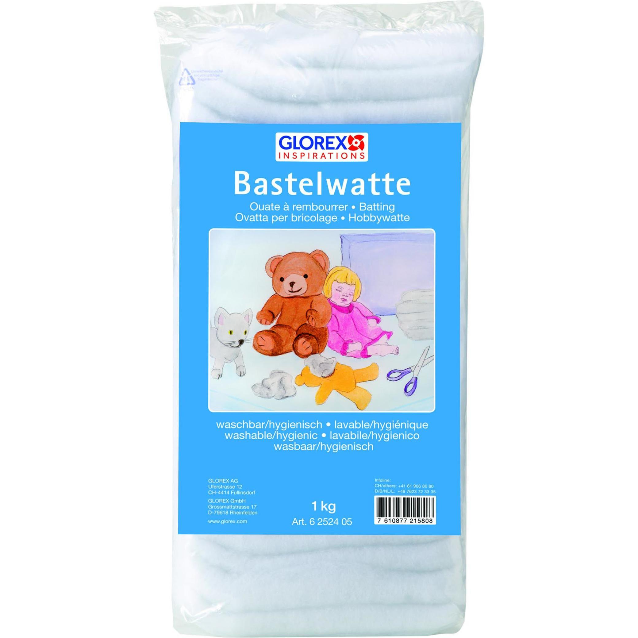 Glorex Bastelwatte weiss 1kg