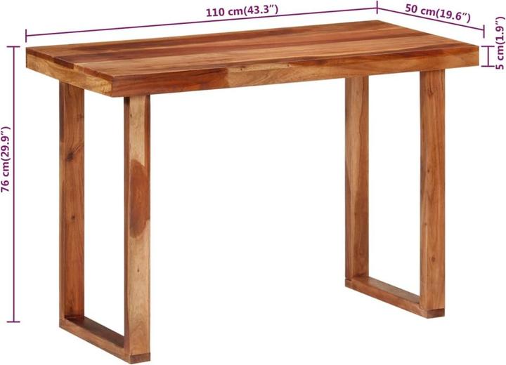 Image du produit vidaXL Esstisch (50 x 50 x 76 cm)