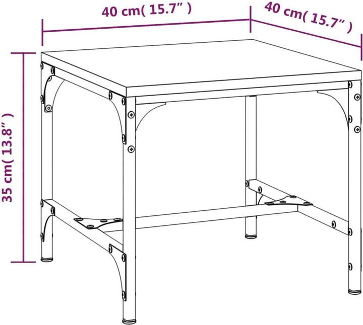 Immagine prodotto vidaXL Reagan (40 x 40 x 35 cm)