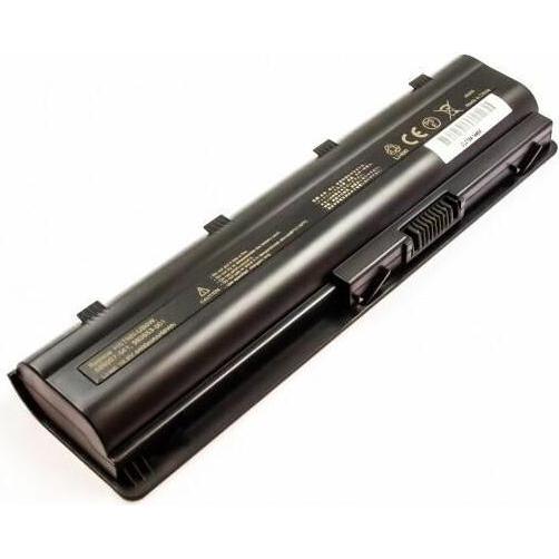 CoreParts Laptop Battery for HP (6 Zellen, 4400 mAh), Notebook Akku, Schwarz
