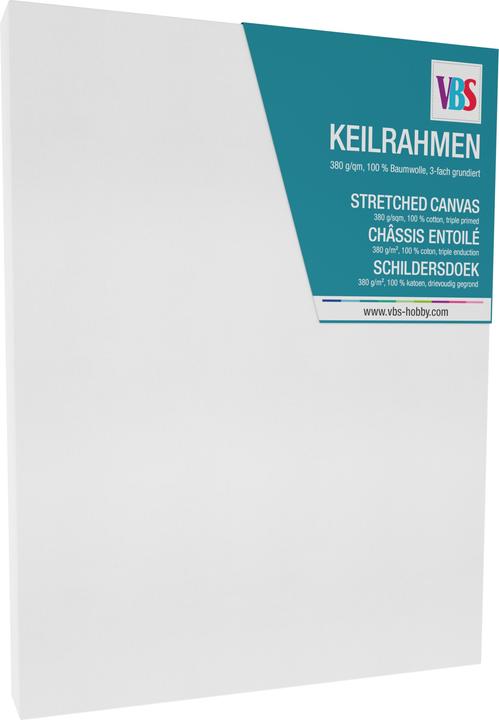 Produktbild VBS Keilrahmen 24 x 30 cm, 30mm Leistenhöhe (24 x 3 cm)