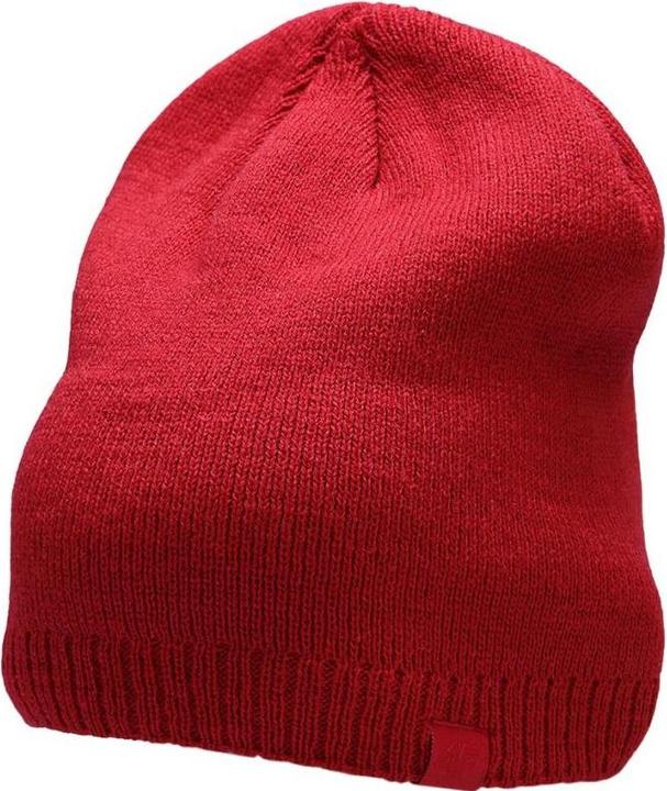 4F Czapka Herren rot H4Z22 CAM002 62S