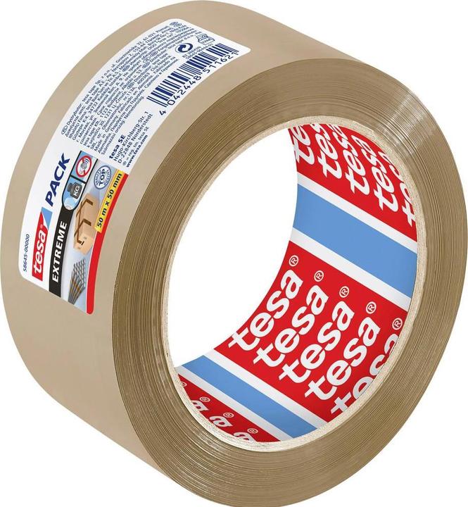 Actual product image tesa tesapack EXTREME parcel tape - particularly adhesive and tear-resistant (50 mm)