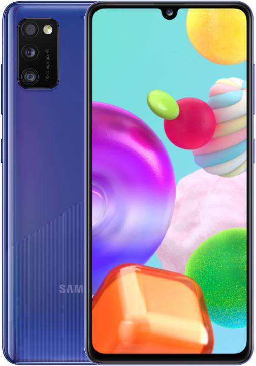 Samsung Galaxy A41 (64 GB, Blue, 6.10", Dual SIM, 4G)