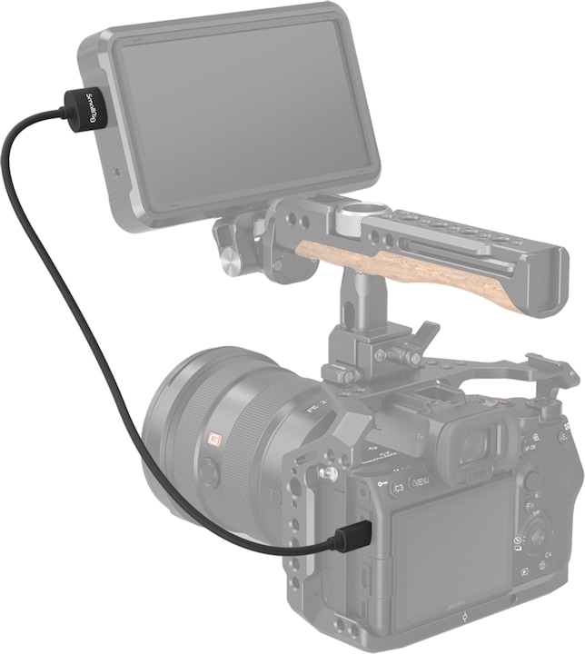 Actual product image SmallRig Micro HDMI (Typ D) — HDMI (Typ A) (0.35 m, HDMI)
