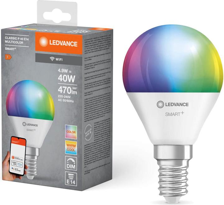 Produktbild Ledvance Smart+ Mini (E14, 470 lm, 1x)