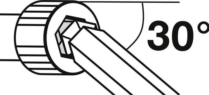 Actual product image PB Swiss Tools Rainbow angle spanner