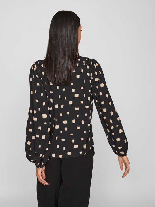 Actual product image Vila Round neck top with long sleeves (34)