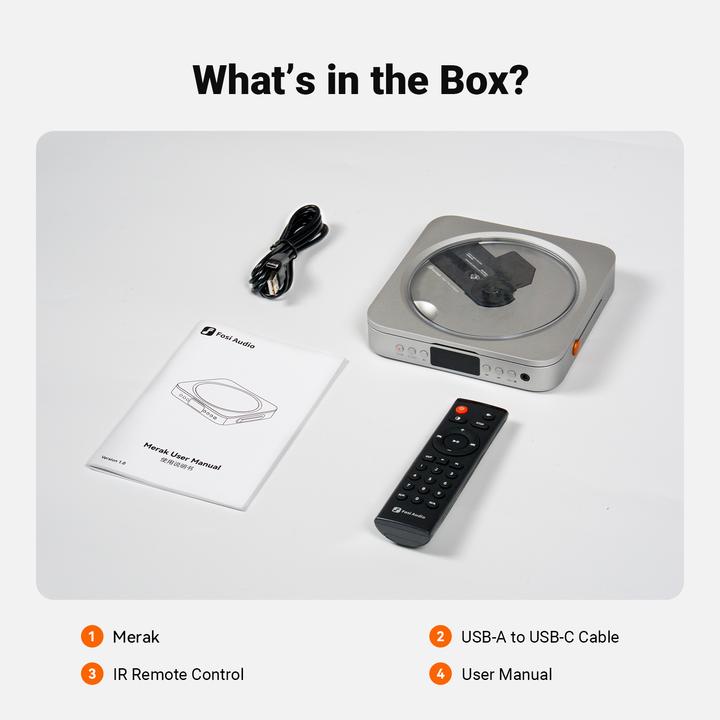 Produktbild Fosi Audio Merak CD-Player (CD Player)