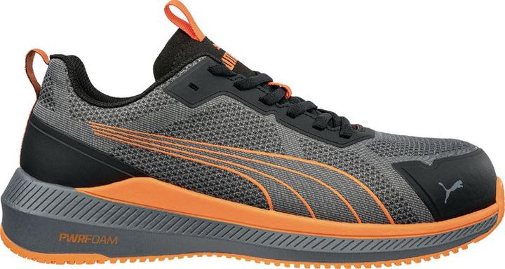 Puma S1PS Slide Grey/Orange Low