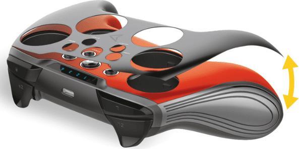 Actual product image Steelplay Switch Controller Wireless + 2 Housings (PC, Android, Switch)
