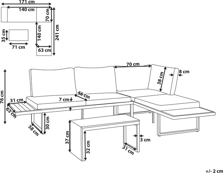 Immagine prodotto Beliani Pienza