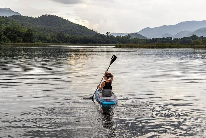 Actual product image Bestway Hydro Force Oceana 2-in-1 Inflatable Stand-Up Paddleboard & Kayak Set 3.05 m