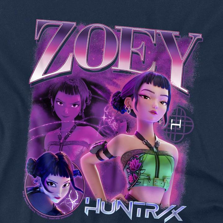 Immagine prodotto K-Pop Demon Hunters Huntr/X Maglietta Zoey Bambini (152, 158)