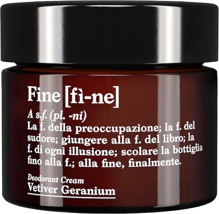 Produktbild [fì-ne] Vetiver Geranium - Deodorant Cream (Crème)