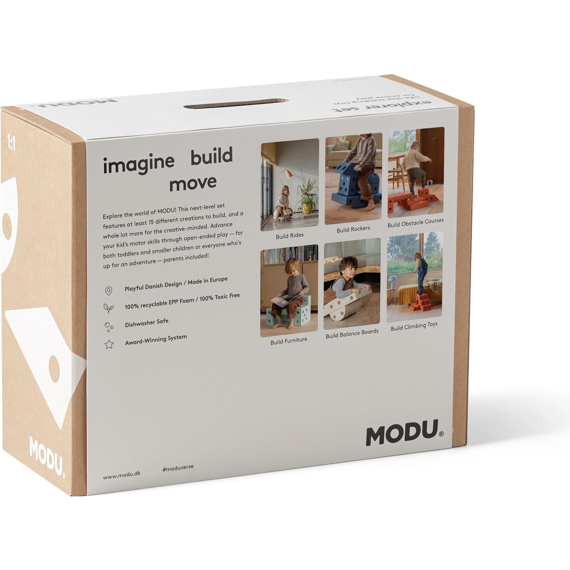 Thumbnail - Modu Explorer-Set - Bauset Balance-Spielzeug, Rutscher, Wippe