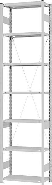 Actual product image eurokraft pro Boltless storage shelving unit