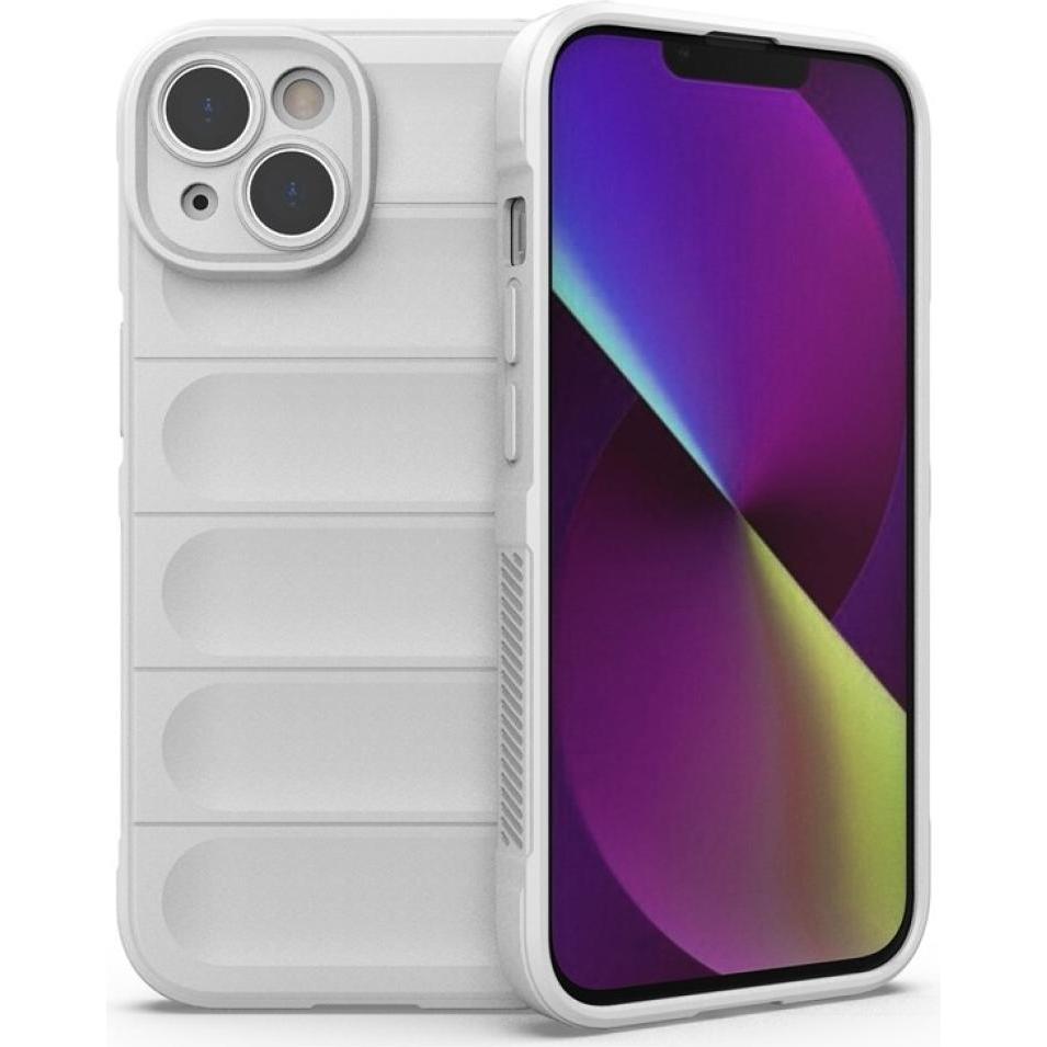 Screenguard CloudCase Apple iPhone 14 TPU Hülle (Apple iPhone 14), Smartphone Hülle, Weiss