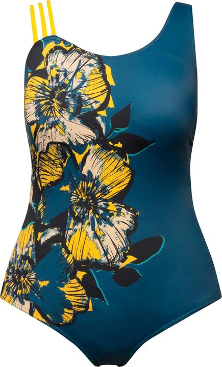 Immagine prodotto Ulla Popken Costume da bagno con coppe morbide, fiori e spallina formata da tre elementi (62)
