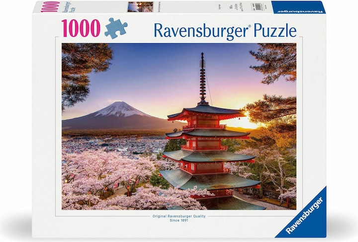 Immagine prodotto Ravensburger Ciliegi in fiore e Monte Fuji (1000 pezzi)