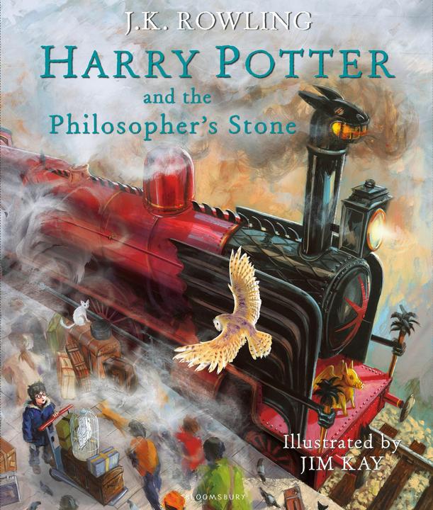 Image du produit Harry Potter and the Philosopher's Stone. Illustrated Edition (Anglais, Joanne K. Rowling, 2015)