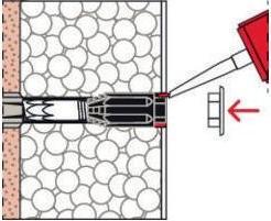 Actual product image Fischer THERMAX 8 + 12 spacer mounting system (20 pcs.)
