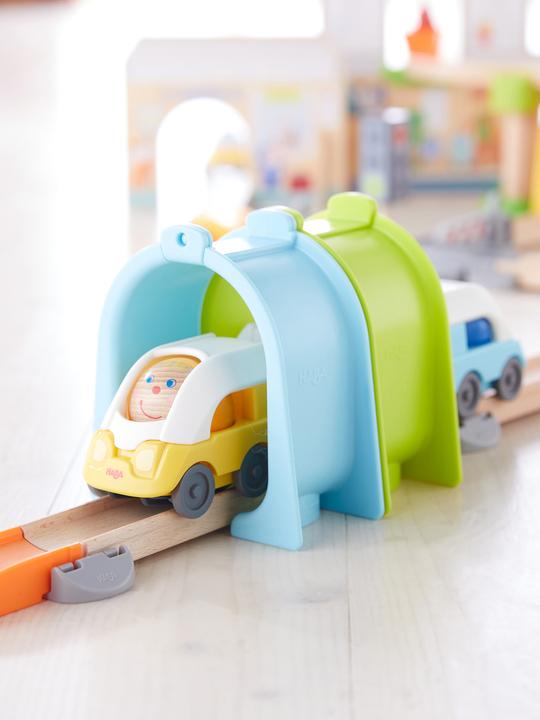Actual product image Haba Kullerbü Knikkerbaan - Speelbaan Station