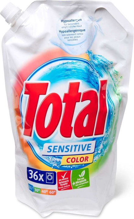 Produktbild Total 30 Sensitive Color (36 Waschgänge, Flüssig)