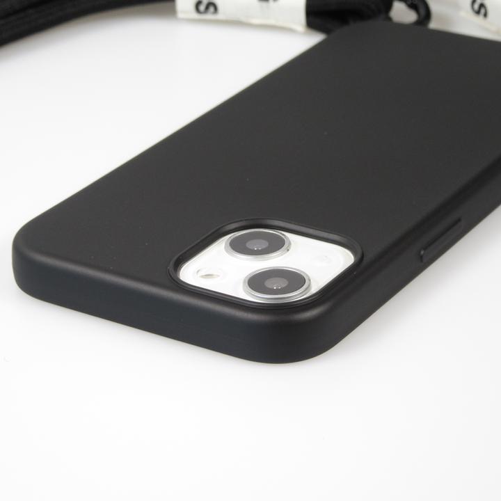 Actual product image PhoneLook Coque Silicone souple fashion Jeong Gam Studio Laugh Often avec cordon (Apple iPhone 13)