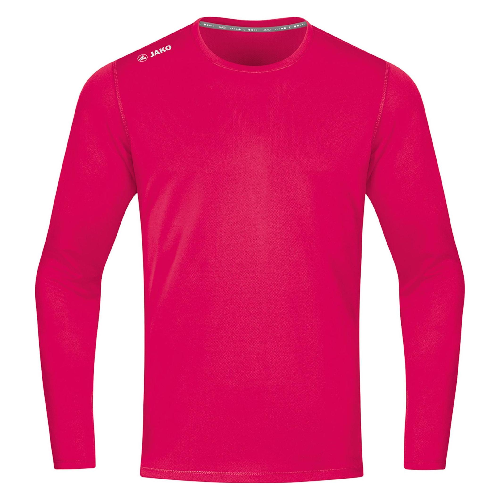 Jako, Herren, Funktionsshirt, Longsleeve Run 2.0 (L), Rosa, L