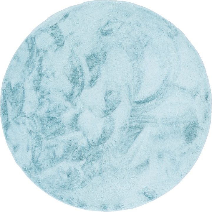 Produktbild Pergamon Luxus Super Soft Fellteppich Plush Rund (Ø 80 cm)