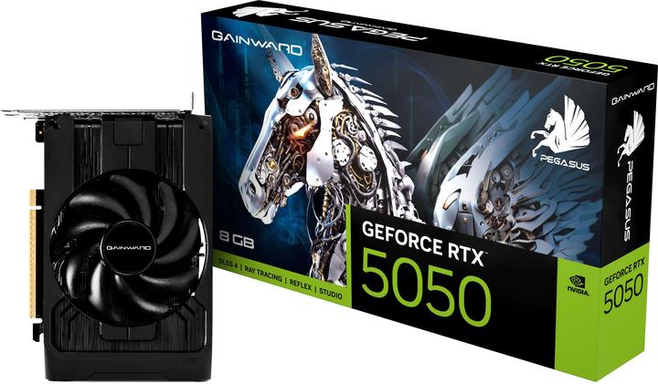 Actual product image Gainward Grafikkarte RTX5050 Pegasus 8 GB GDDR6, Grafikkategorie (8 GB)