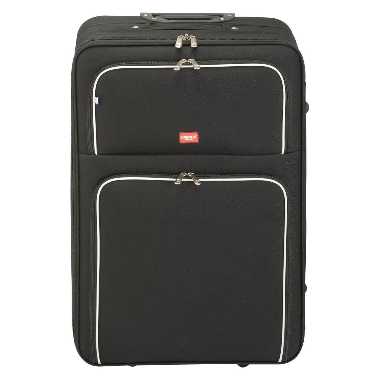 Princess Traveller Barcelona - Reiskoffer - Groot -75 Cm - Zwart, Koffer, Zwart
