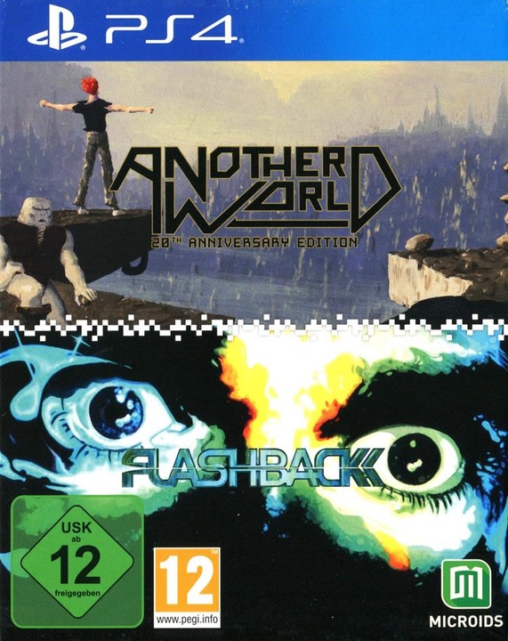Actual product image Microids Another World + Flashback Bundle - Limited Edition (PS4, Multilingual)