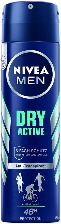 Actual product image NIVEA MEN Dry Active (Spray, 150 ml)