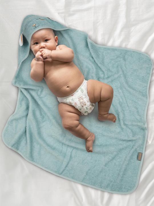 Produktbild Normani 2x Baby Wickeltücher aus Bio-Baumwolle