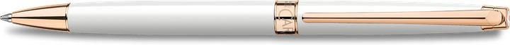 Image du produit Caran d'Ache Stylo à bille Léman Slim (Blanc, Or, 1x)