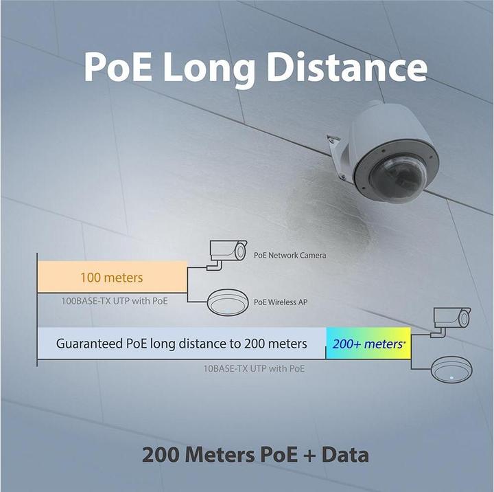 Produktbild edimax Switch Pro 8x GE GS-5208PLG V2 POE (10 Ports)