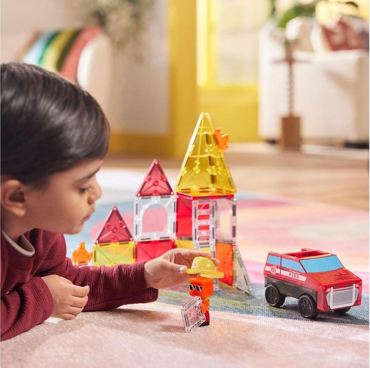 Actual product image Magna-Tiles Fire Rescue