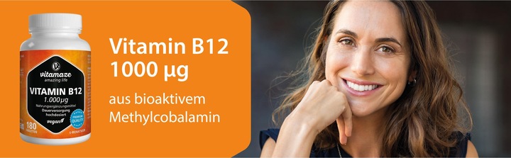 Actual product image Vitamaze Vitamin B12 (180 Piece, Pills, 60 g)