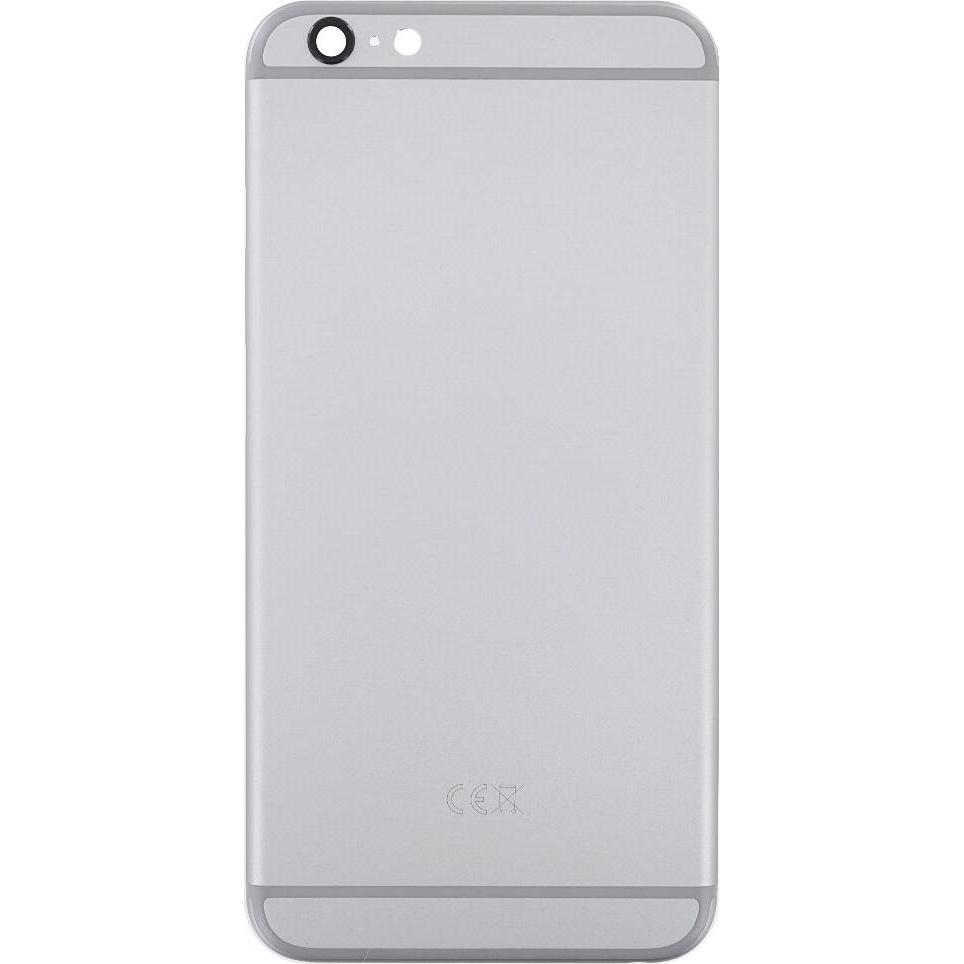 OEM Ersatz iPhone 6s Plus Rückseite grau, ohne Logo (IPhone 6S Plus), Mobilgerät Ersatzteile, Grau